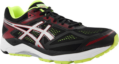 

Asics Gel-Foundation  (2E) Running Shoes For Men(Black, Black::silver::safety yellow