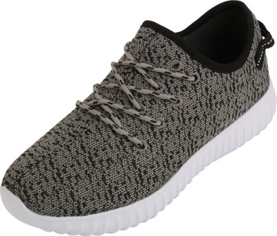 

SNKR FRKR Men's Sneakers by Sneaker Freaker Casuals For Men(Grey, Black