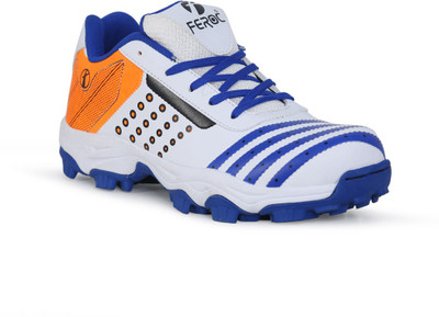 

Feroc ADF White Blue Cricket Shoes For Men(Multicolor