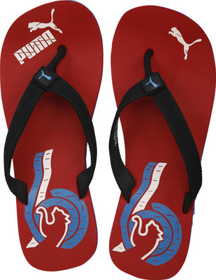 

Puma Flip Flops, High risk red