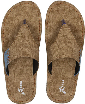 Kraasa Flip Flops, Beige