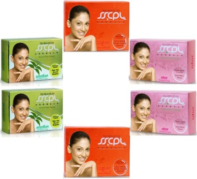 

SSCPL Herbals Mix Soap Kit(600 g, Pack of 6)