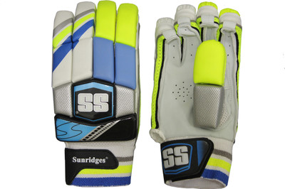 

SS Platino Soft Batting Gloves (Youth, White), Blue;white