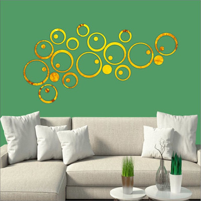 

RadhaKripa  3D Acrylic Sticker(Pack of 1, Mullti color