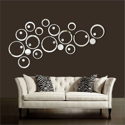 

RadhaKripa  3D Acrylic Sticker(Pack of 1, Mullti color