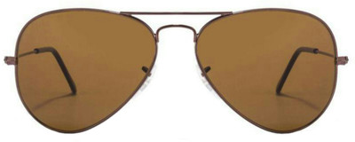 

Azmani Aviator Sunglasses(Brown)