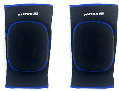

Vector X Basic-Kneepad-Pair Knee Support (M, Black, Blue)