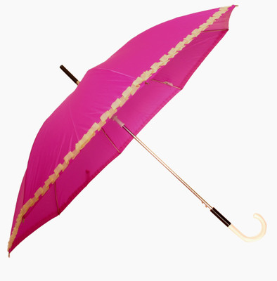 

Sun Brand Chick Pink Long Frill Umbrella Umbrella(Pink, Beige)