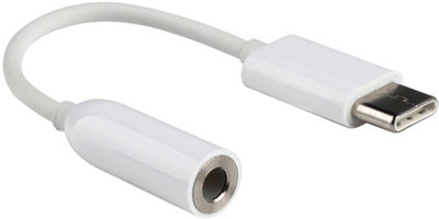 

Freya Type-C Male to 3.5mm Female Jack Headphone CONVERTER CABLE Splitter USB Adapter(White)