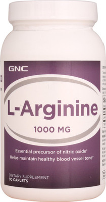 

GNC L-Arginine 1000mg (90 Caps)(150 g)