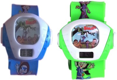 Creator Cartoon Character Single Projector Gift Digital Watch  - For Boys & Girls   Watches  (Creator)