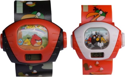 Creator Angry Bird Single Projector Gift Digital Watch  - For Boys & Girls   Watches  (Creator)
