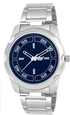 Abrexo Abx-3038-SLV-BLU Fastracx Bare Basic Series Watch  - For Men   Watches  (Abrexo)