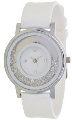 

ReniSales New Diamond White Watch - For Girls