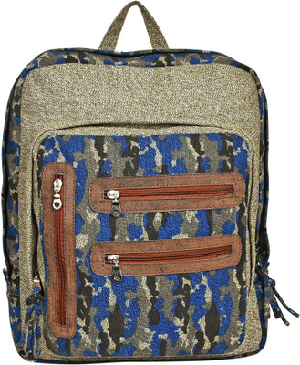 

Anekaant Red Herring 11.28 L Laptop Backpack(Multicolor), Khaki