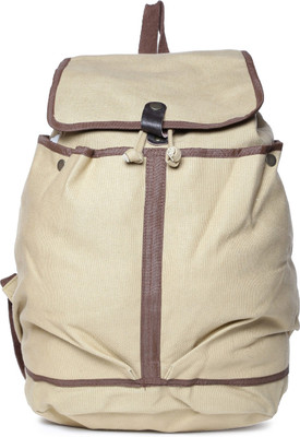 

Campus Sutra Canvas Bagpack (Nursery/Play School) Multipurpose Bag(Beige, 2 L)