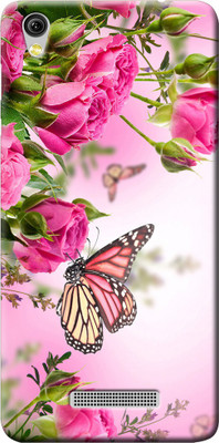 Fashionury Back Cover for Gionee Pioneer P5L(Multicolor, Silicon, Pack of: 1)