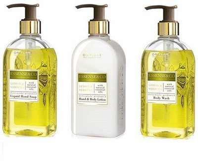 

Oriflame Sweden Essense&Co. Lemon & Verbena Combo Kit(Set of 3)