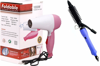 

Kemtech Aio-16b and 1000w Personal Care Appliance Combo(Hair Curler, Hair Dryer)