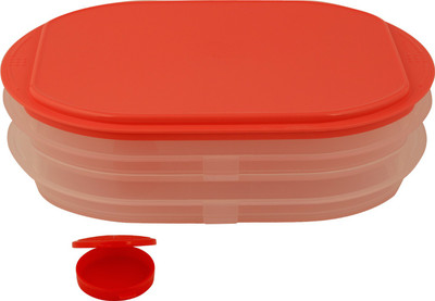 

Tupperware Freezer box - 650 ml Plastic Grocery Container(Pack of 3, Multicolor)