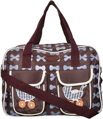 

Baby Bucket Baby Diaper Changing Mother bag Backpack Diaper bag(Brown)