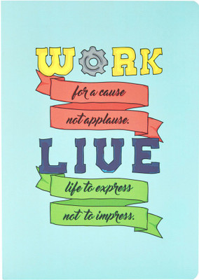 

LOOK WHAT HAPPENED A5 Diary(Look What happened WORK LIVE Diary, Multicolor)
