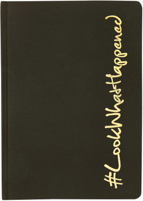 

LOOK WHAT HAPPENED A5 Diary(Look What happened #LWH - BLACK Diary, Black)