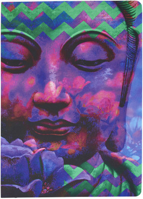 

LOOK WHAT HAPPENED A5 Diary(Look What happened PURPLE BUDDHA Diary, Multicolor)