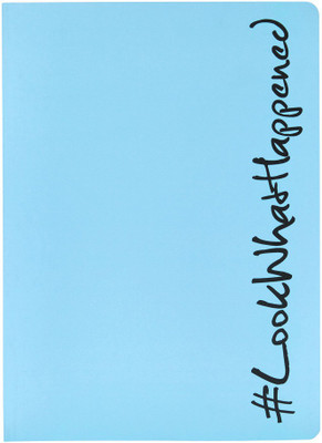 

LOOK WHAT HAPPENED A5 Diary(Look What happened #LWHBLUE Diary, Multicolor)