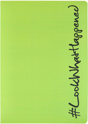

LOOK WHAT HAPPENED A5 Diary(Look What happened #LWHGREEN Diary, Multicolor)