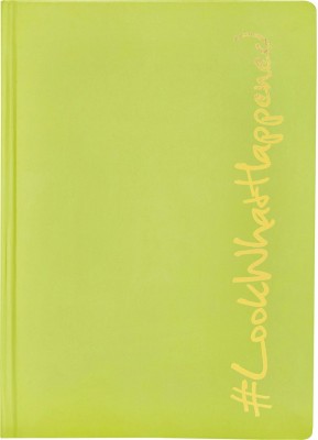 

LOOK WHAT HAPPENED A5 Diary(Look What happened #LWH - SHOCKING GREEN Diary, Green)