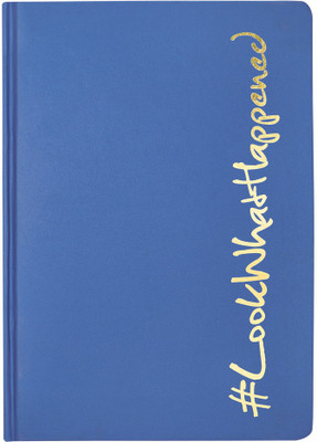 

LOOK WHAT HAPPENED A5 Diary(Look What happened #LWH - ROYAL BLUE Diary, Blue)