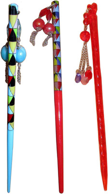 

Sanskruti Juda Stick Hair Accessory Set(Multicolor)