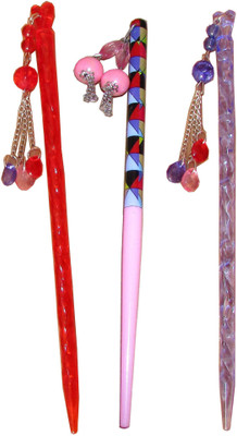

Style Tweak Juda Stick Hair Accessory Set(Multicolor)