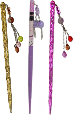 

Sanskruti Juda Stick Hair Accessory Set(Multicolor)