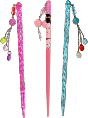 

Style Tweak Juda Stick Hair Accessory Set(Multicolor)