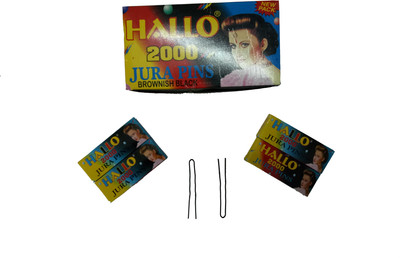

Bella Hararo Hair Juda/Jura Pins 20 Boxes X 10 Pins in Each=200 Pins in Total Hair Pin(Black)