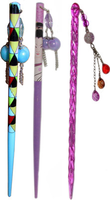 

Style Tweak Juda Stick Hair Accessory Set(Multicolor)