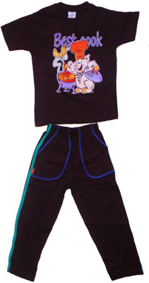 

Cute Raskals Boys Casual T-shirt T-shirt, Pyjama(Brown