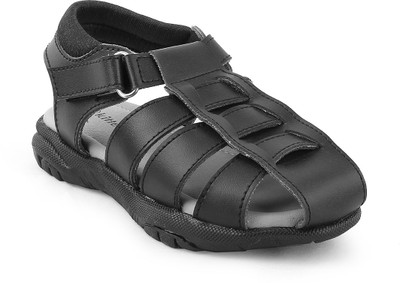 

Kittens Boys Buckle Flats(Black