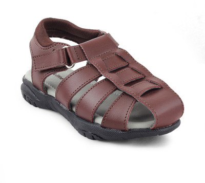 

Kittens Boys Buckle Flats(Brown