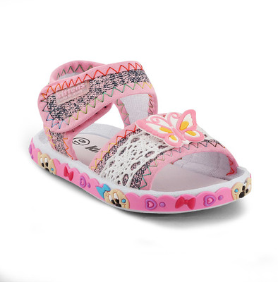 

KITTENS Girls Velcro Clogs(Pink