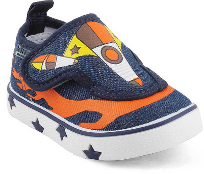 

KITTENS Boys Velcro Clogs(Dark Blue, Navy