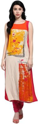 Rangmanch by Pantaloons Printed Women's Straight Kurta