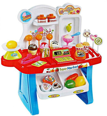 

Vivir Mini Super Market Play Set Learning Toys For Kids(Multicolor)