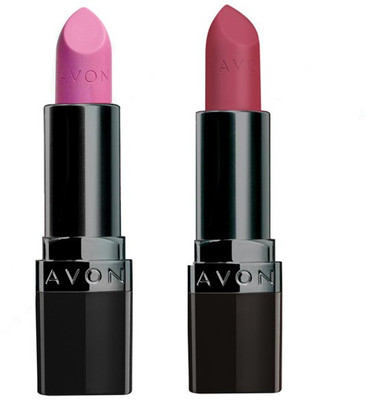 

Avon Anew True Color Perfectly Matte Lipstick (set of 2)(Ideal Lilac - Mauve Matters, 8 g)