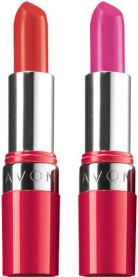 

Avon Anew ExtraLasting Lipstick (set of 2)(vibrant coral - pink perfection, 7.2 g)