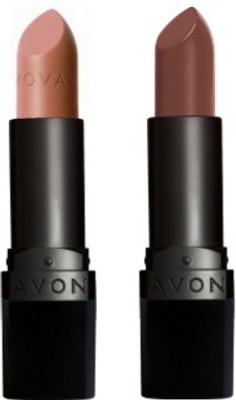

Avon True Color Perfectly Matte (set of 2)(Au Naturale-Chocolate Crush, 8 g)