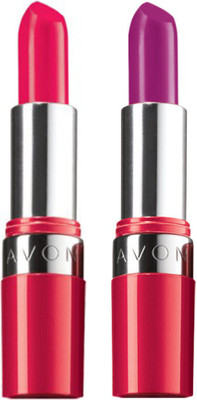 

Avon Anew ExtraLasting Lipstick (set of 2)(fiery red - stay put plum, 7.2 g)