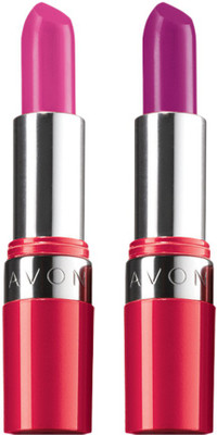 

Avon Anew ExtraLasting Lipstick (set of 2)(pink perfection - stay put plum, 7.2 g)